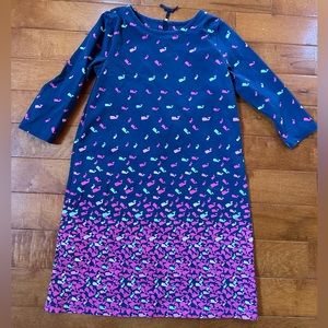 Vineyard Vines medium 10/12 blue/pink dress